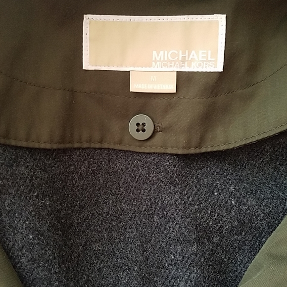 Michael Kors Trench Coat w/Removable Liner Size M - Picture 4 of 8